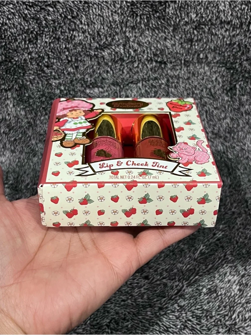 Strawberry Shortcake lip and cheek tint set